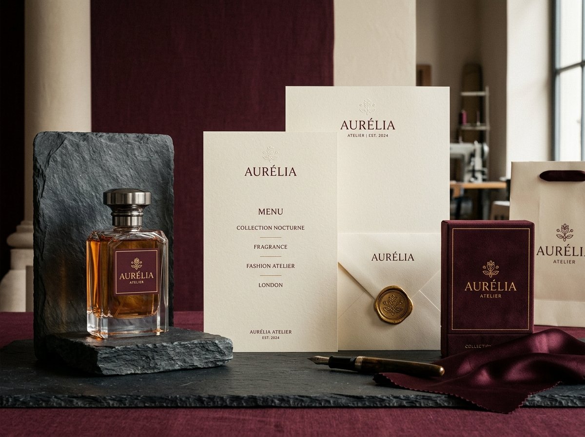 Aurélia Atelier Luxury Fragrance Branding